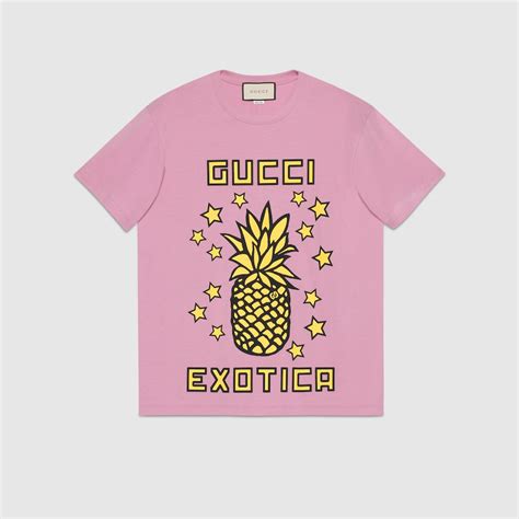 gucci shoes pineapple|gucci pineapple shirt.